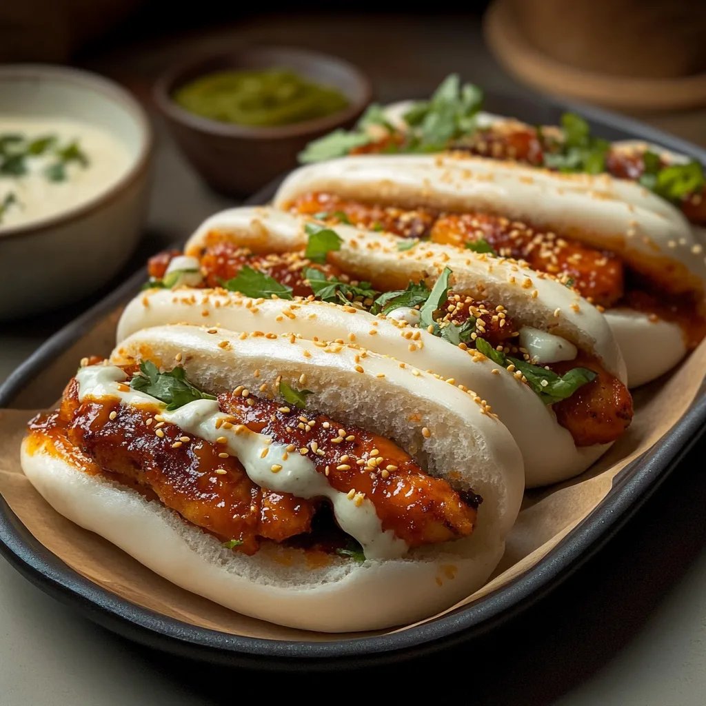 Cheesy Dynamite Chicken Buns