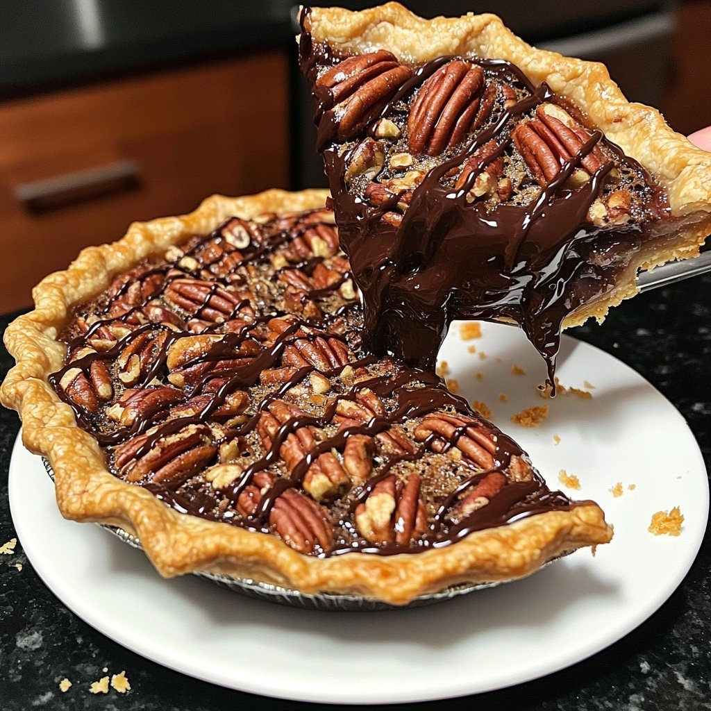 Texas Chocolate Pecan Pie