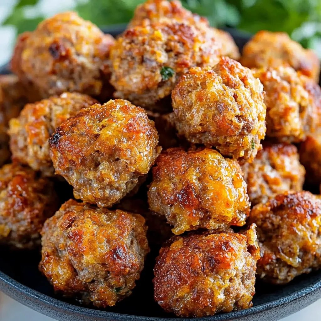 Bisquick Sausage Balls