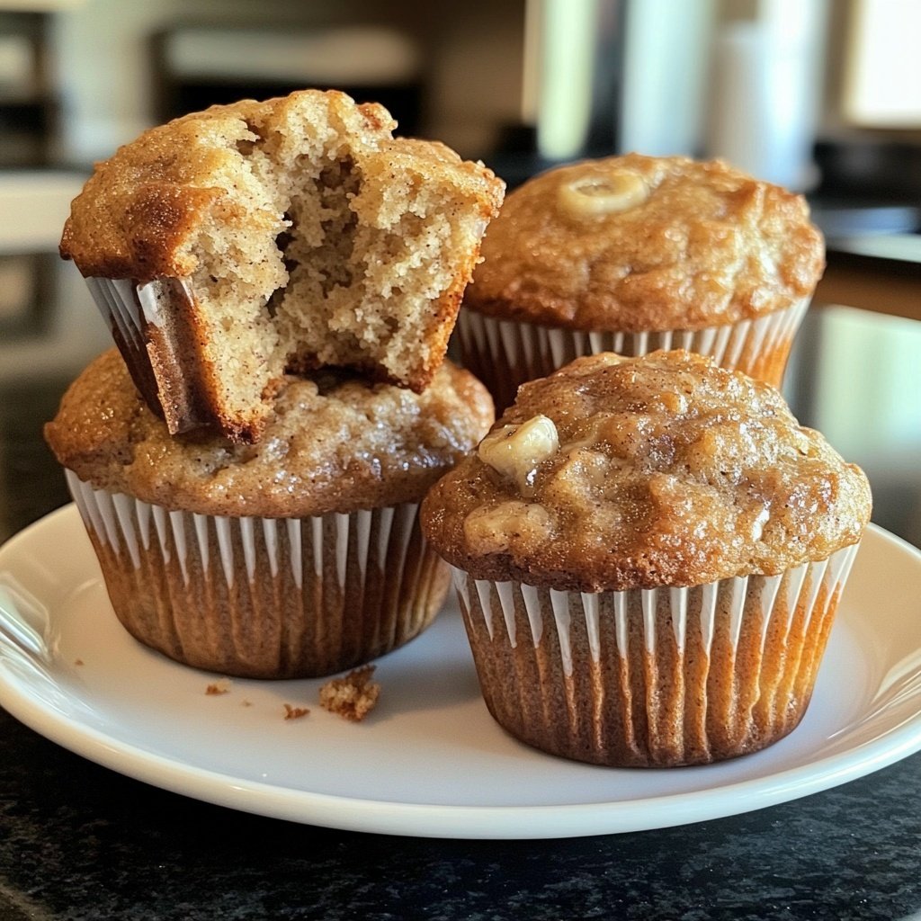 Banana Bread Muffins Recipe