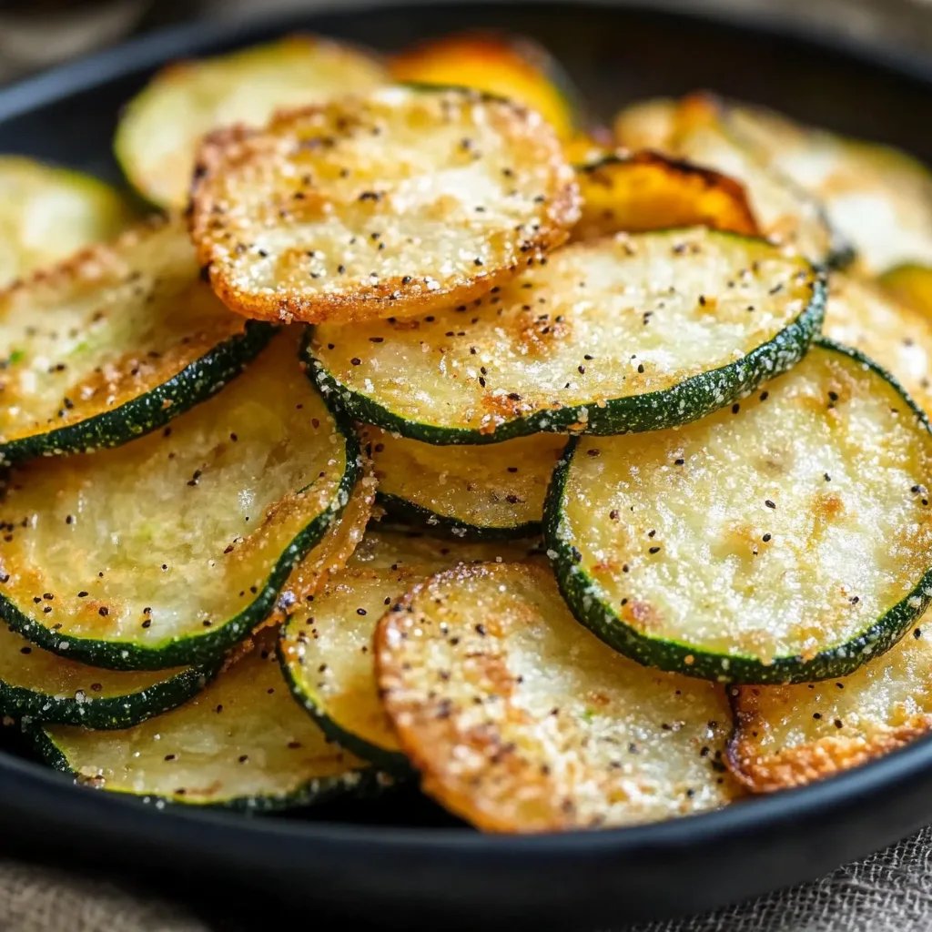 Crispy Air Fryer Zucchini Chips