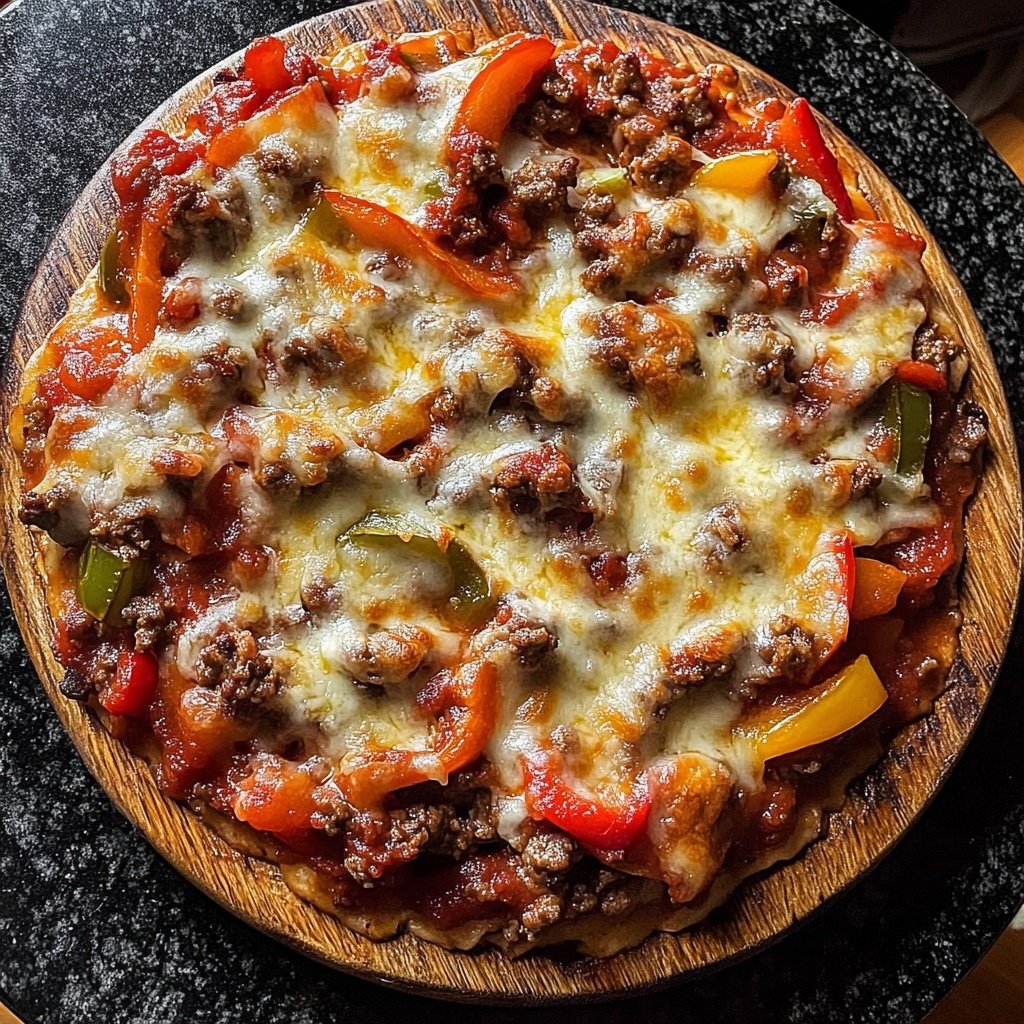 Ground Beef Skillet Italian Style