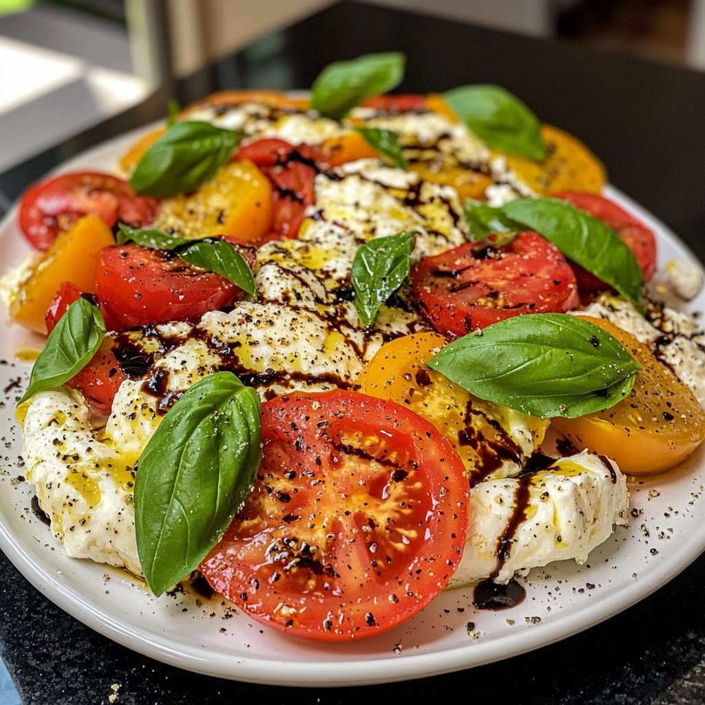 Romantic Tomato Burrata Salad