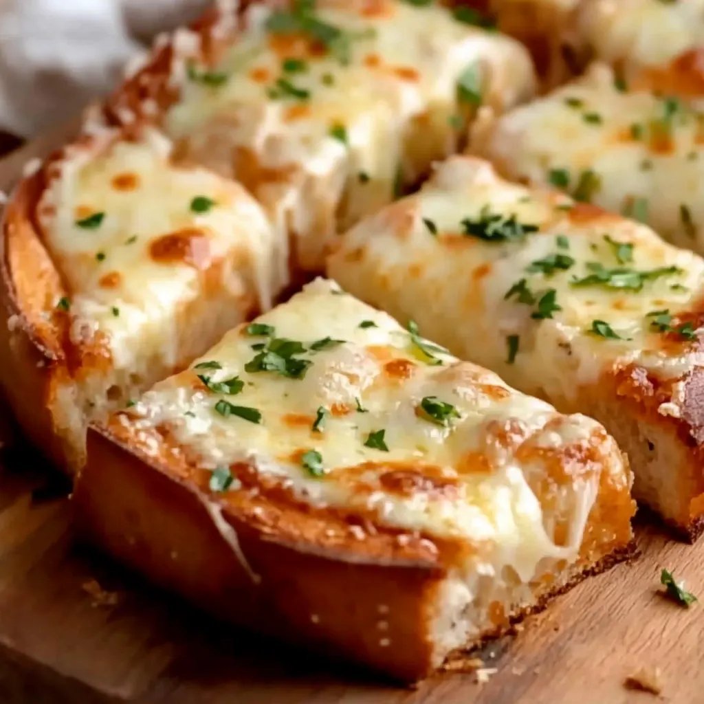 Cheesy Garlic Bread Recipe