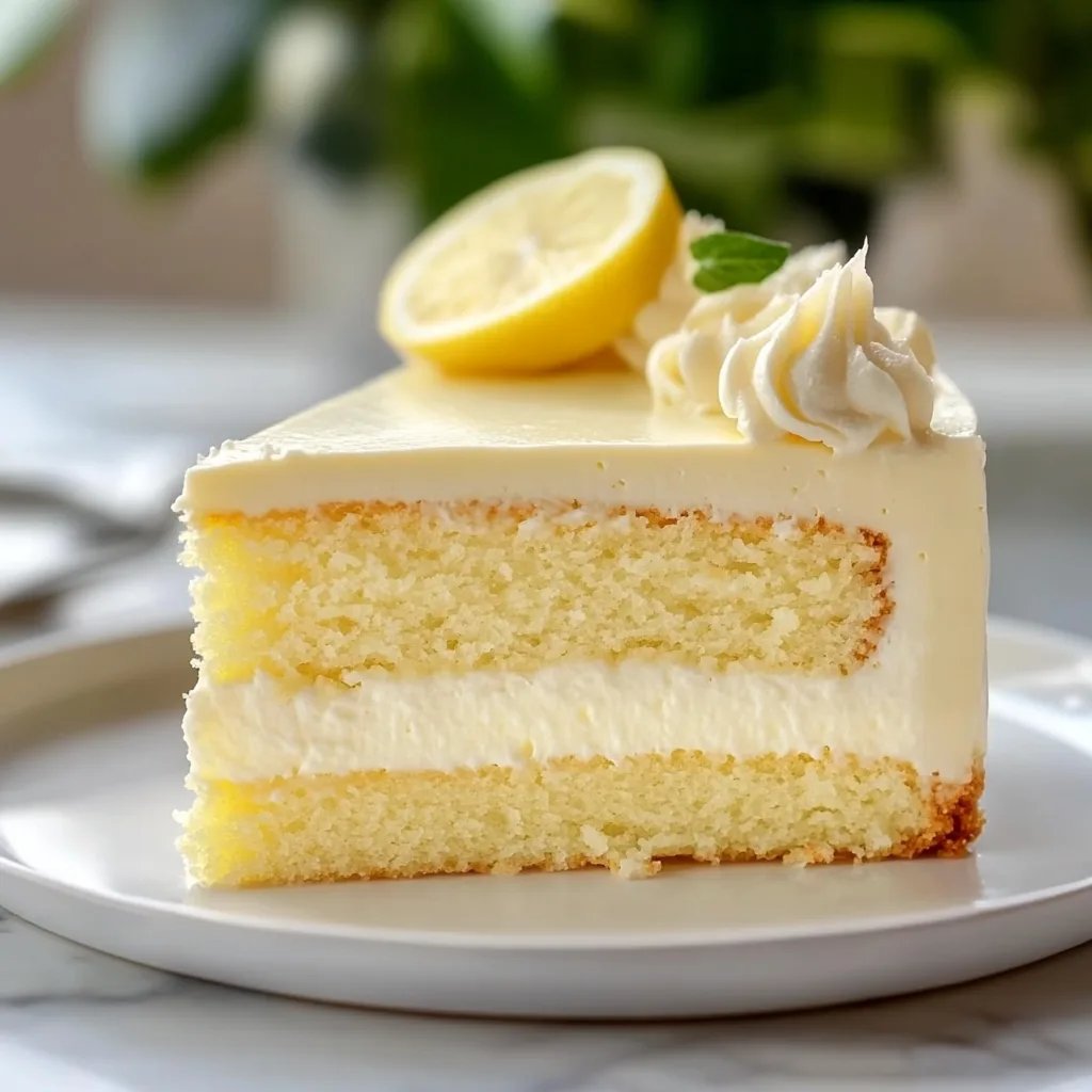 Cheesecake Factory Italian Lemon Cream Cake