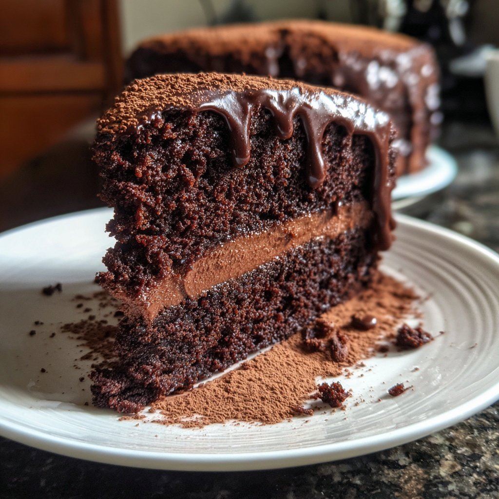 Chocolate Cake Without Eggs
