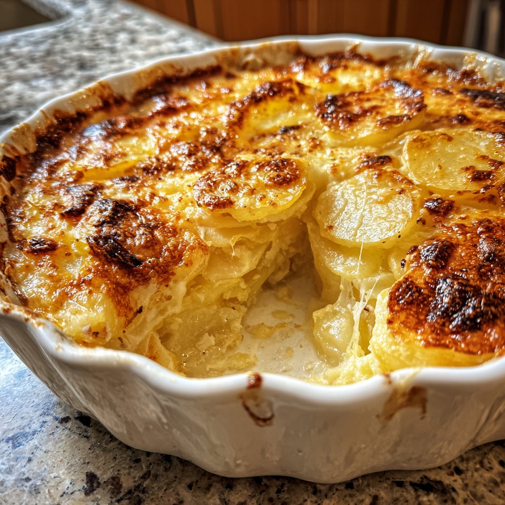 Sunday Creamy Potato Gratin