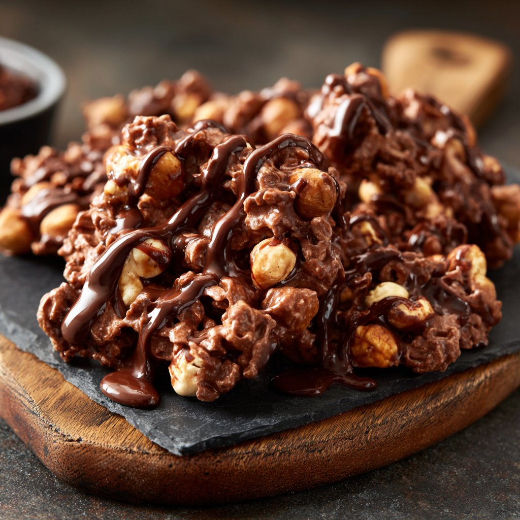 Chocolate Hazelnut Snack Clusters