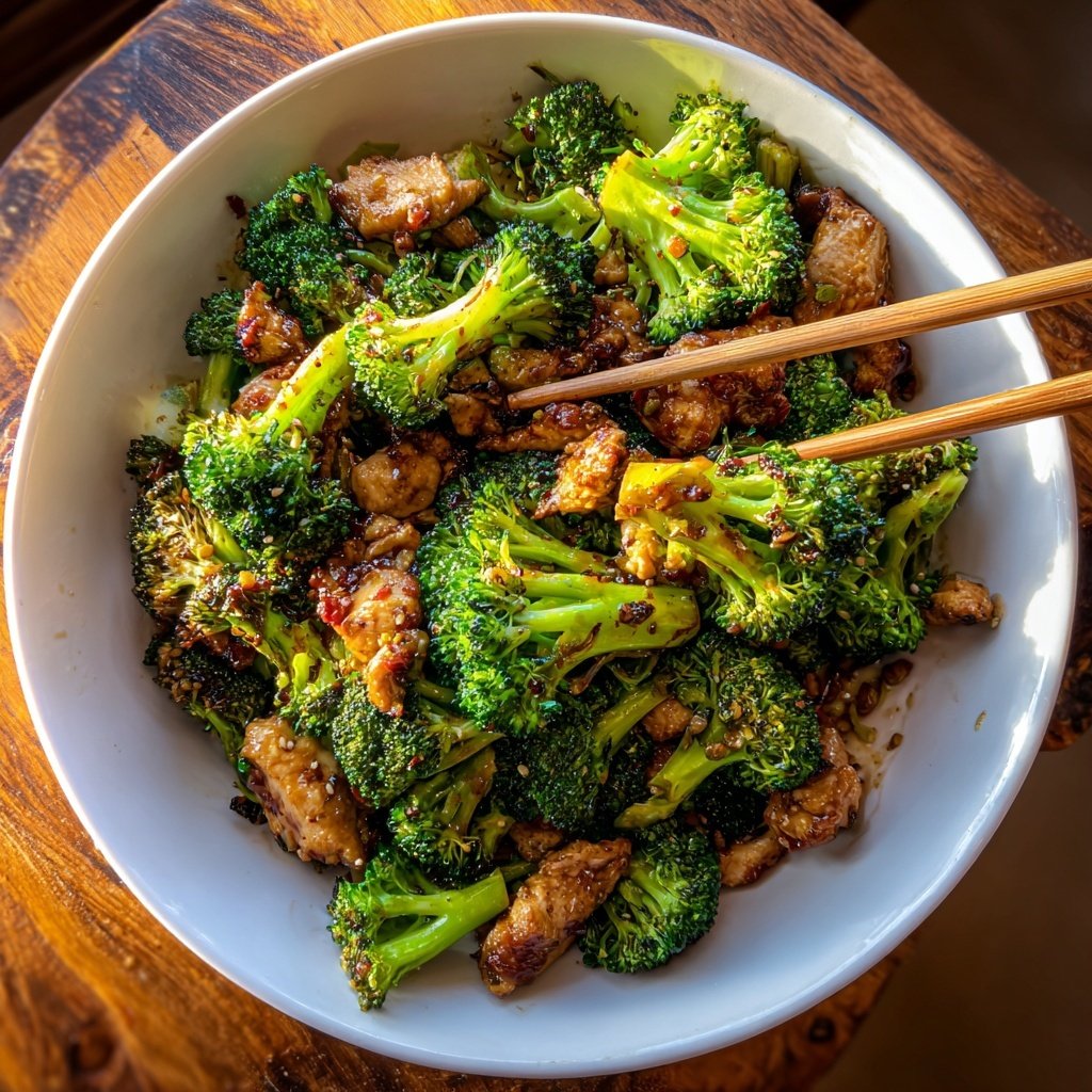 Healthy Chicken Broccoli Stir Fry