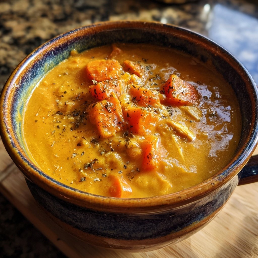 Creamy Carrot Ginger Soup