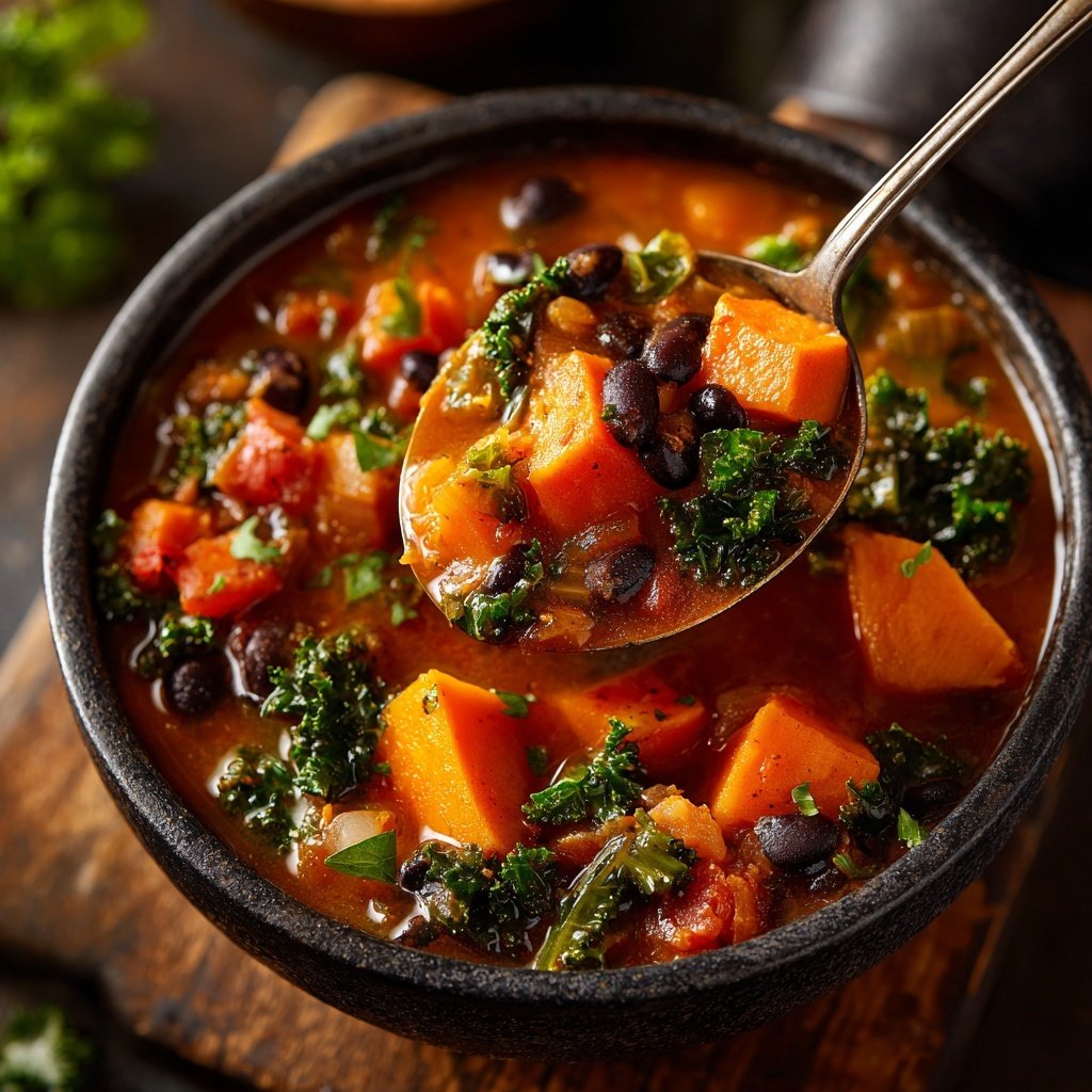 Healthy Crockpot Sweet Potato Stew