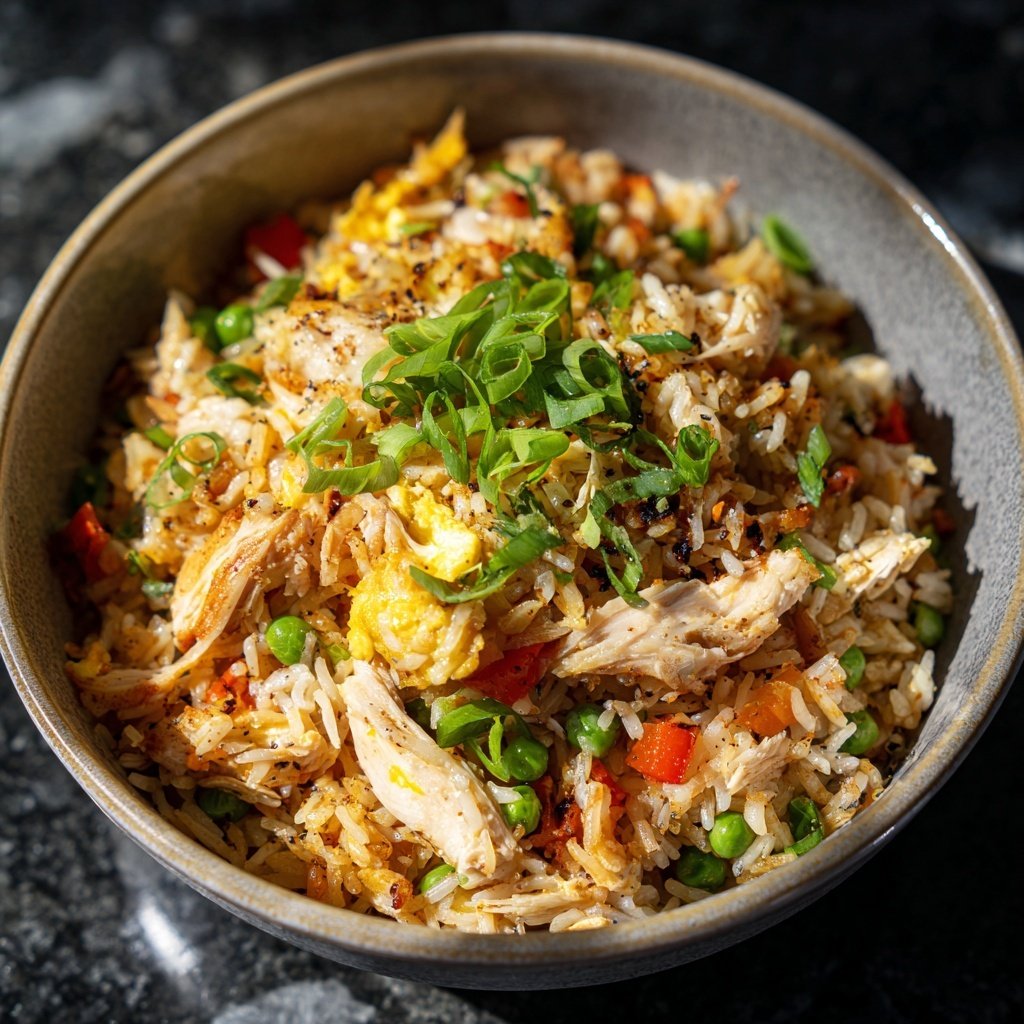 Rotisserie Chicken Fried Rice